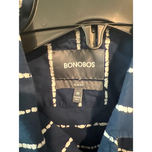 Bonobos size medium blue & white button down shirt - Picture 2 of 3